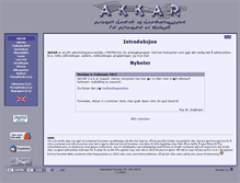 Tablet Screenshot of akkar.org